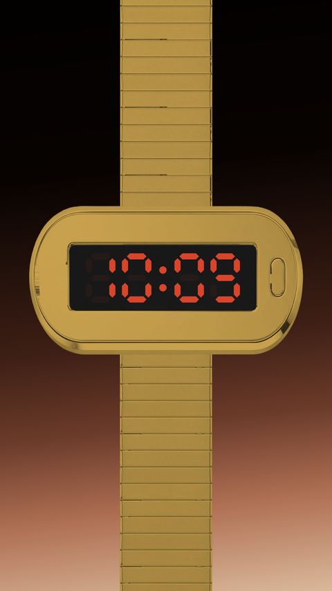 Capsule — retro led watch live wallpaper