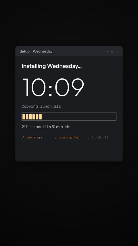 Installing today in the Ember look