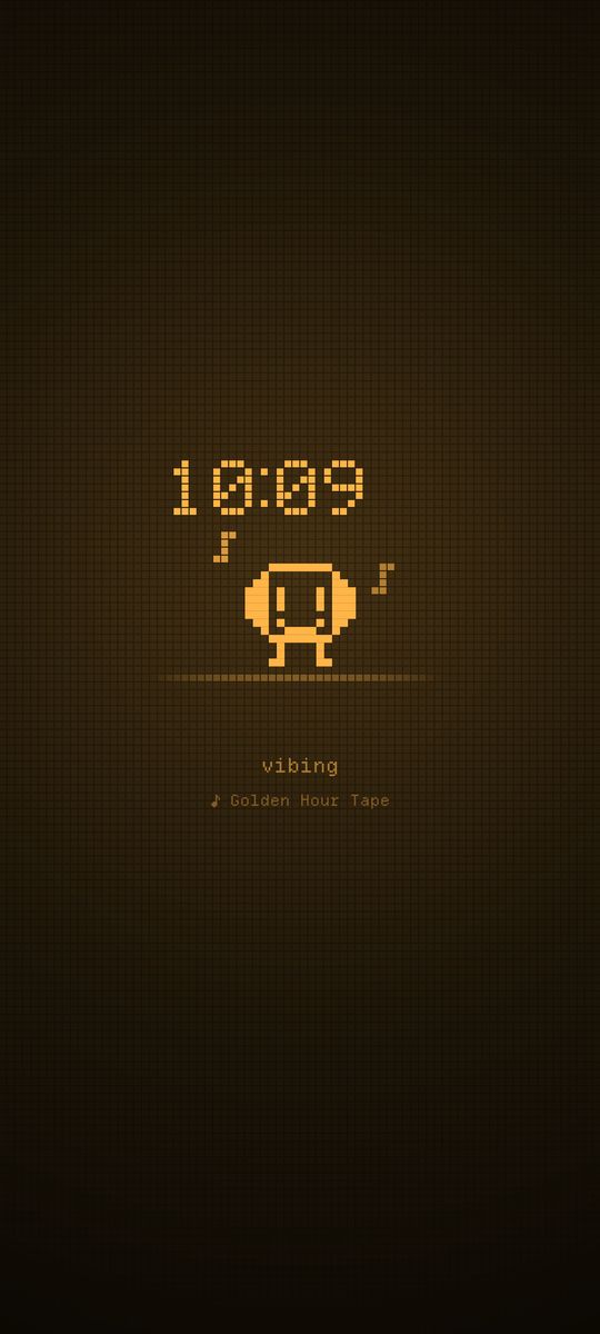 Pocket pet, a virtual pet clock live wallpaper on an Android lock screen