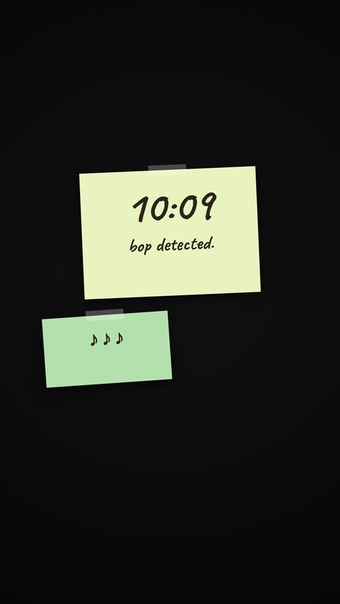 Sticky notes in the Moss look