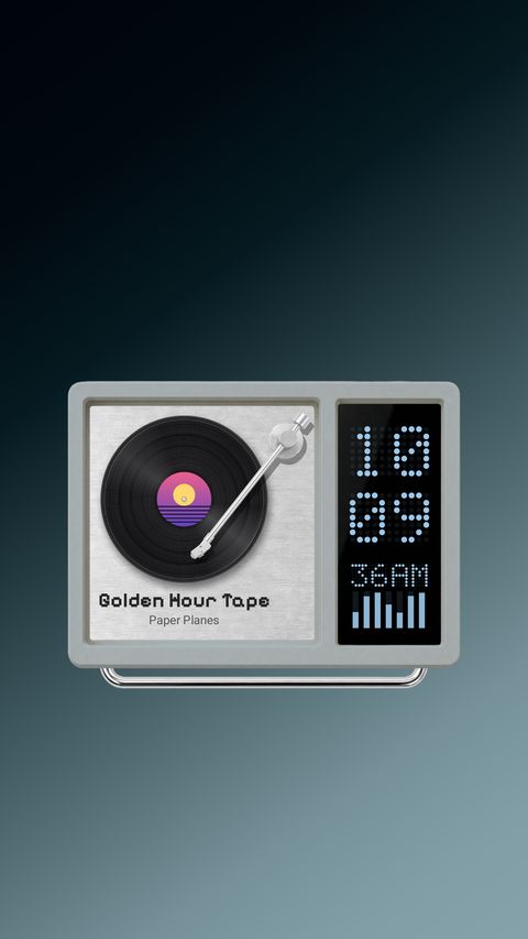 Vinyl in the Slate look
